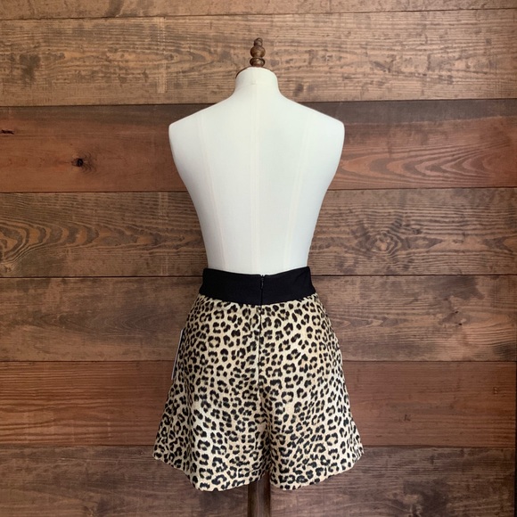 NWT Zara Leopard Skort - Picture 3 of 8